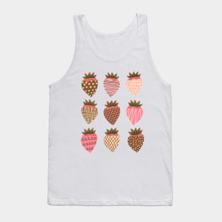 Chocolate Covered Strawberries Tank Top